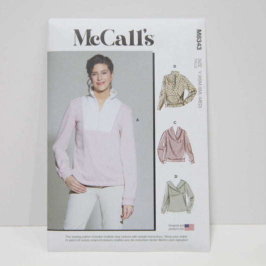 M8343 Misses Pull over top