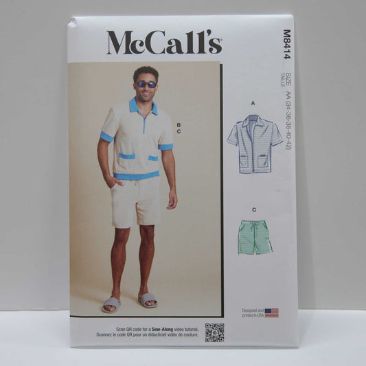 M8414 Men's Shirts and Shorts
