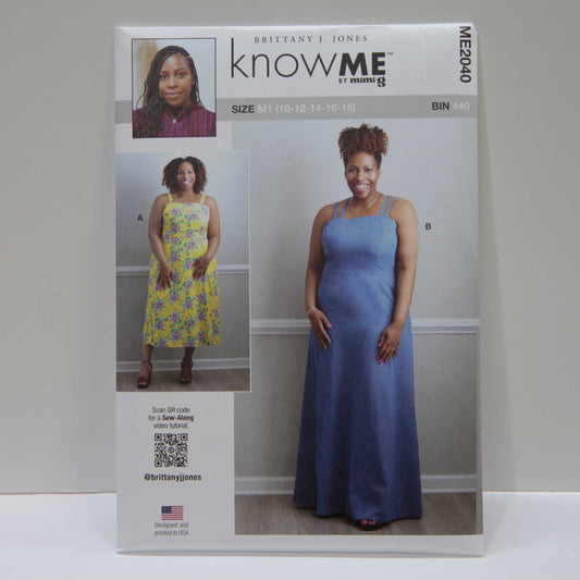 ME2040 Misses and Womens Dress