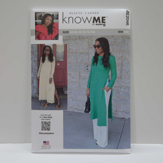 ME2046 Misses Knit Dress