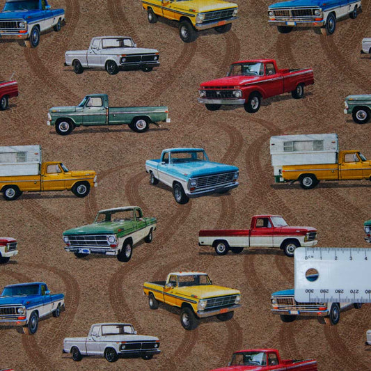 Vintage Vehicles - Brown