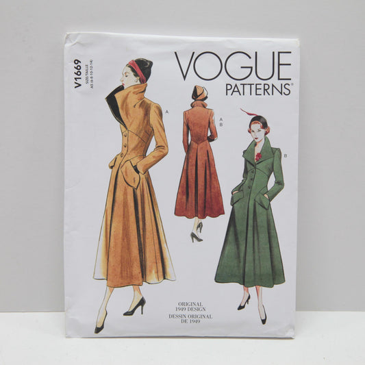V1669 Vintage Vogue - Misses Outerwear