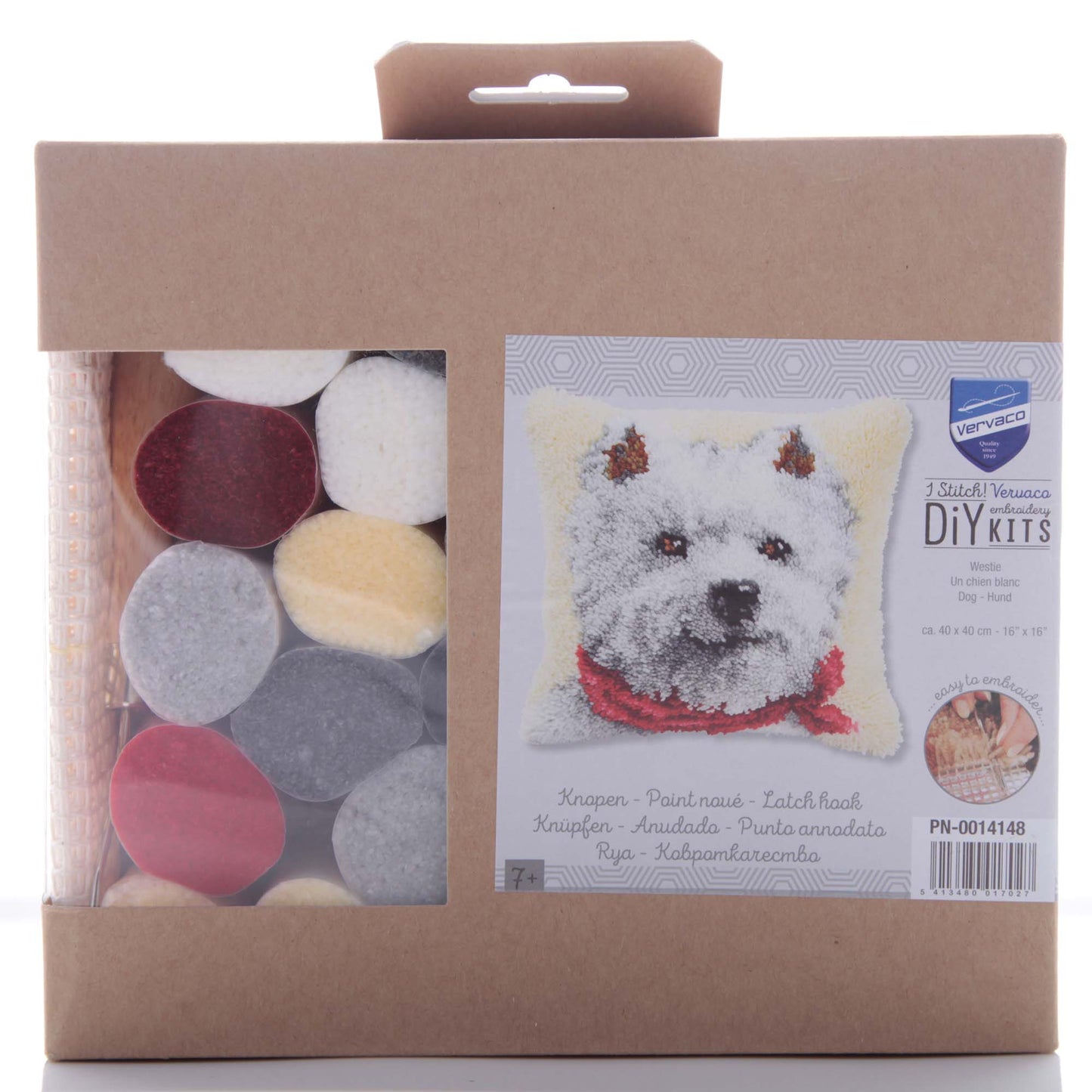 Latch Hook Rug Kit - Westie Dog