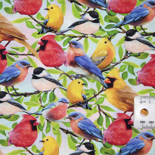 Hydrangea Garden - Birds