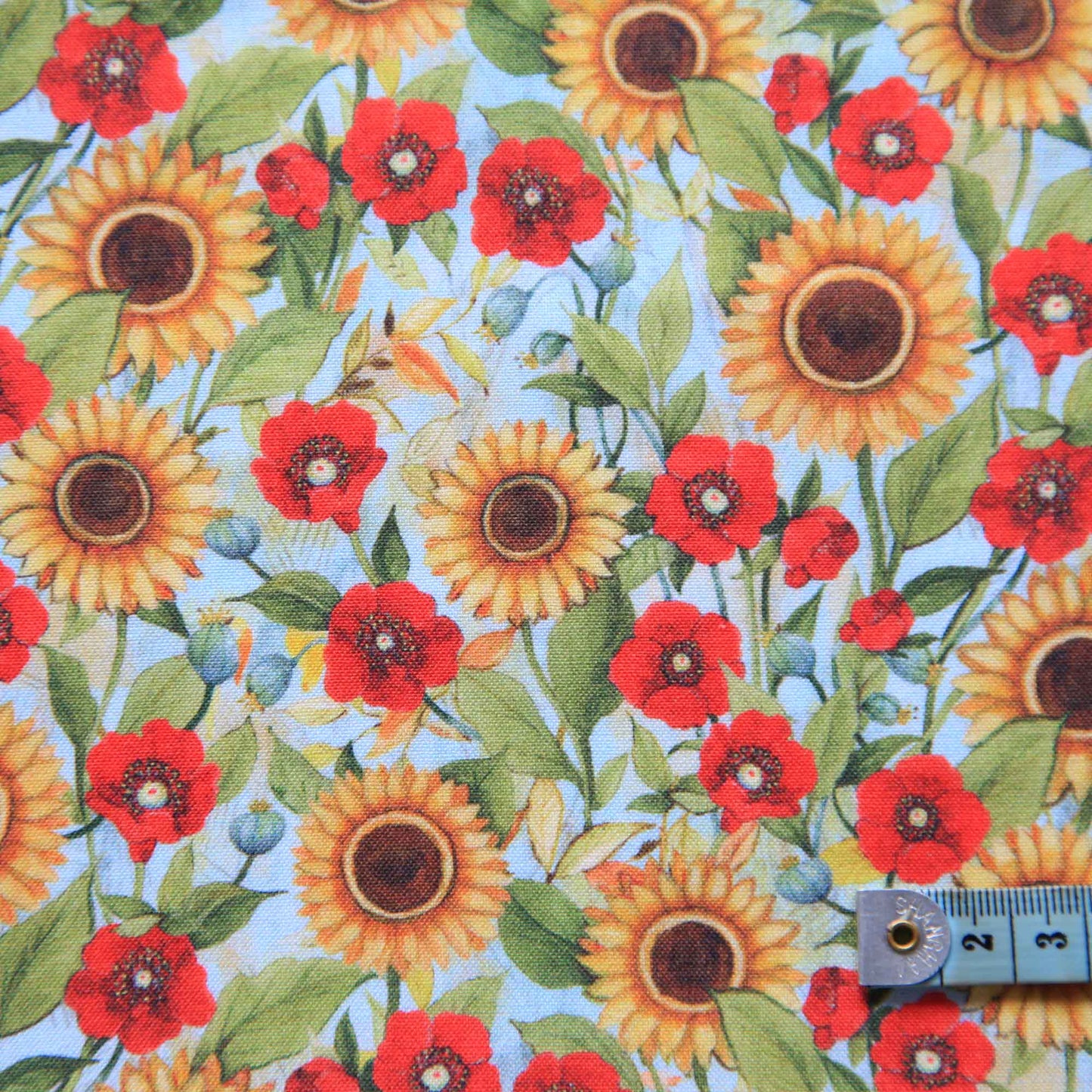 Tossed Floral with Sunflowers