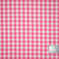 Polyester Gingham - Pink