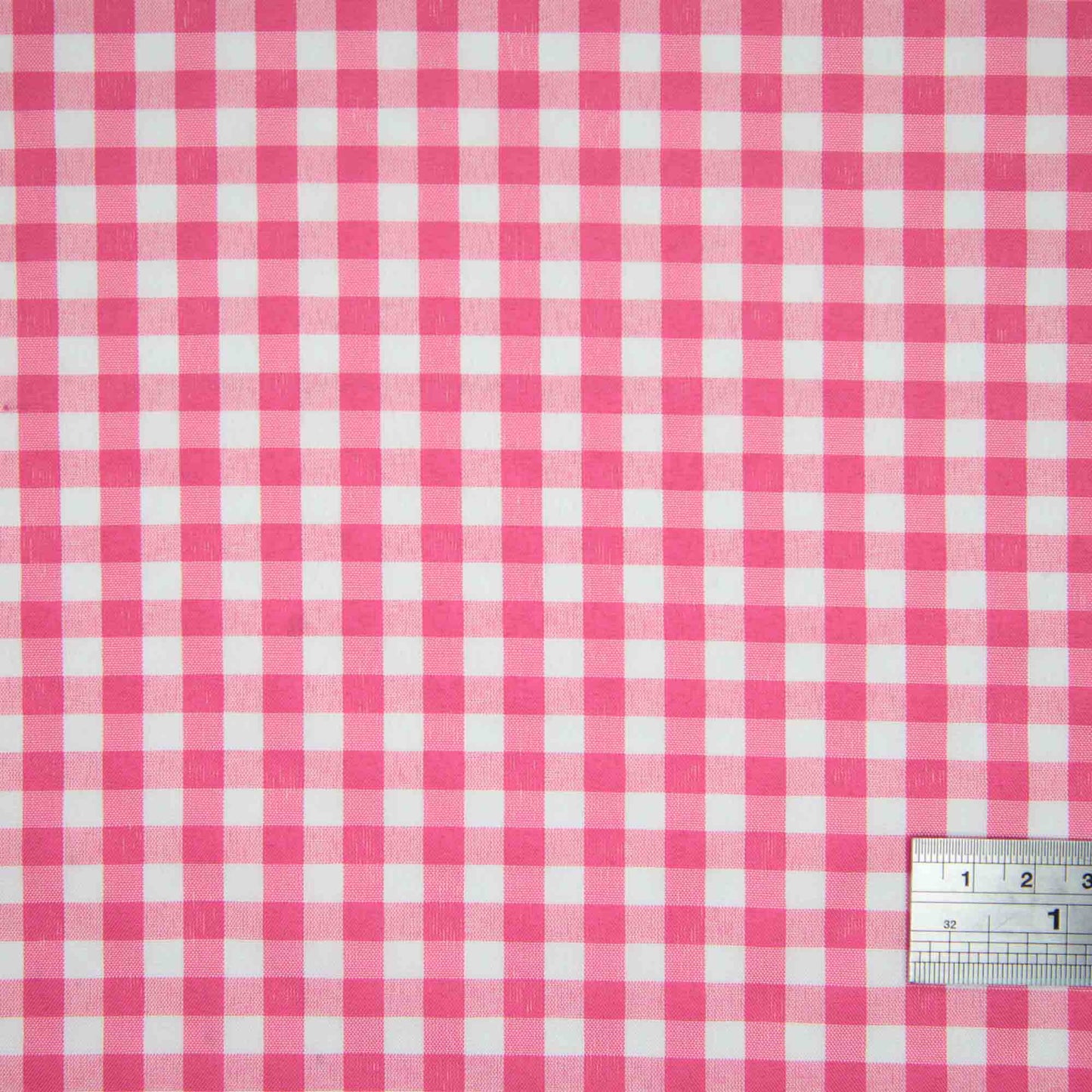 Polyester Gingham - Pink