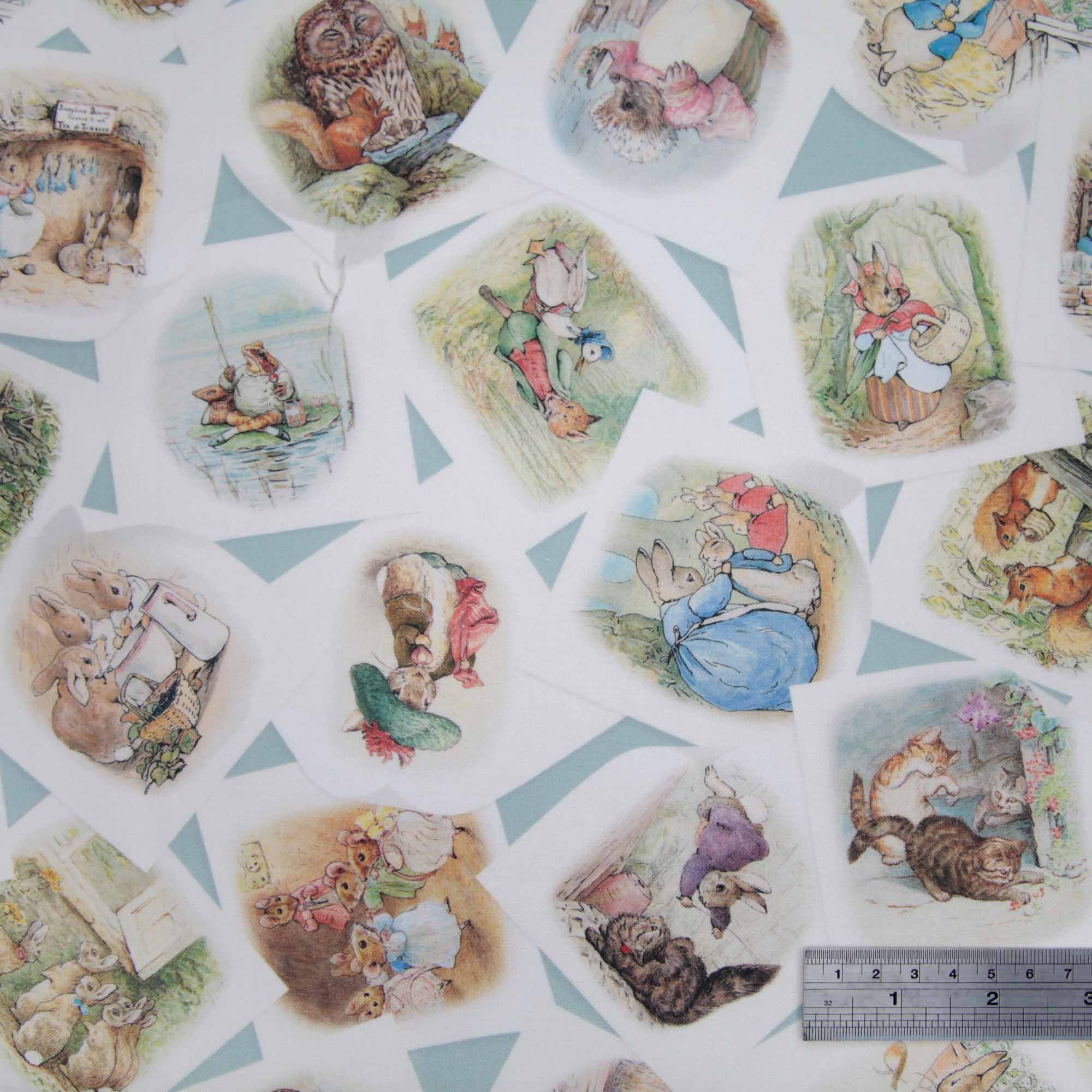 Peter Rabbit & Friends - Postcards – Curtis Fabrics