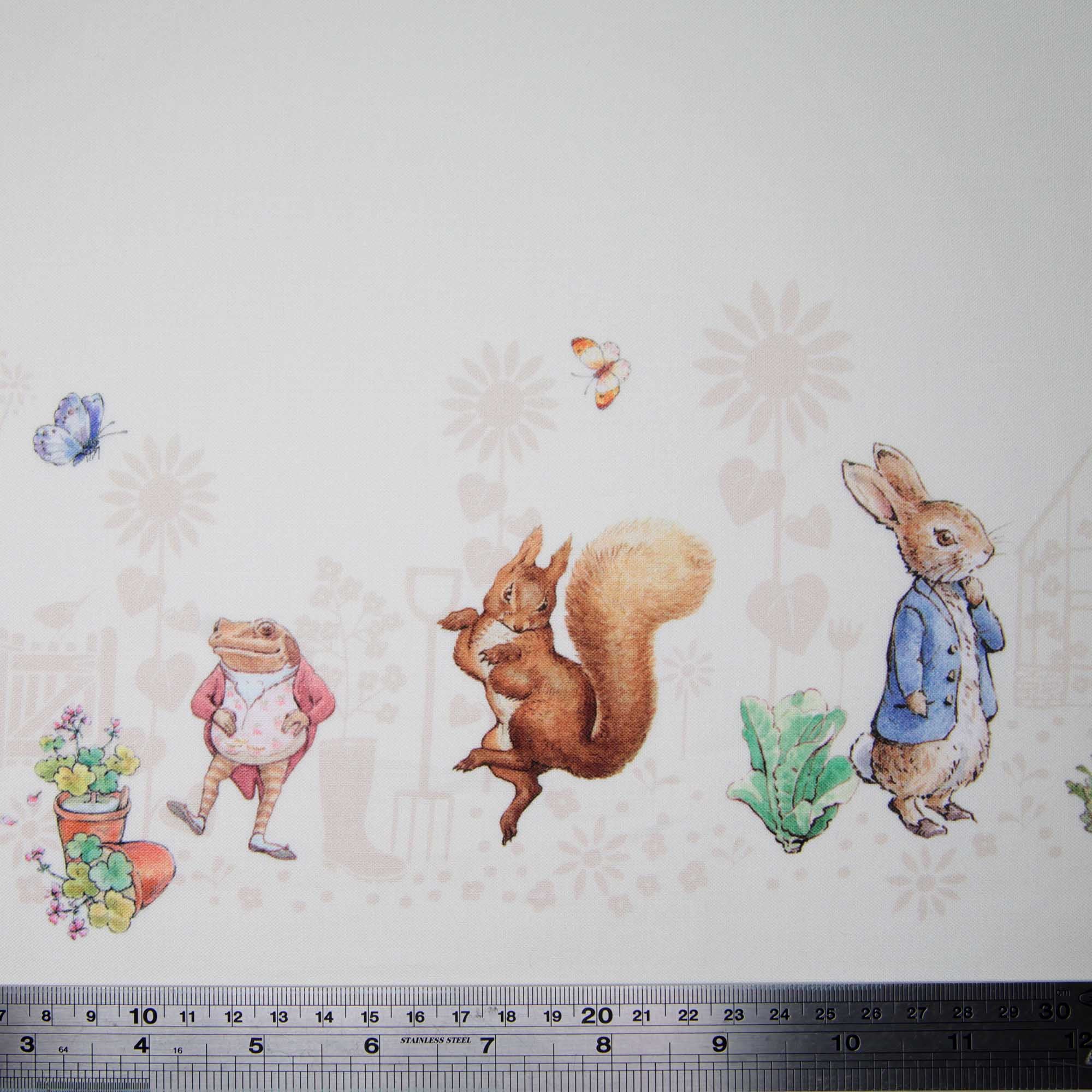 Peter Rabbit Border Design Peter Rabbit and Friends – Curtis Fabrics