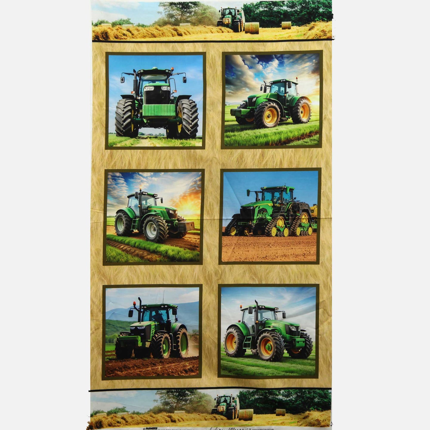 Farmers Paradise - Green Tractor Panel