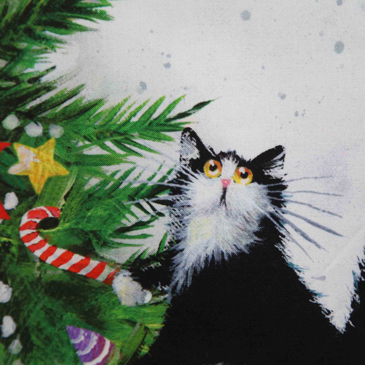 Meowy Christmas Panel