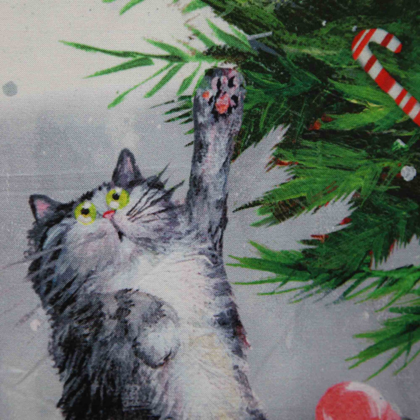 Meowy Christmas Panel