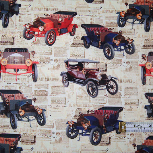 Vintage Cars Newspaper