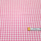 Cotton Gingham 5mm Pink