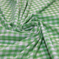 Cotton Gingham 12mm Light Green