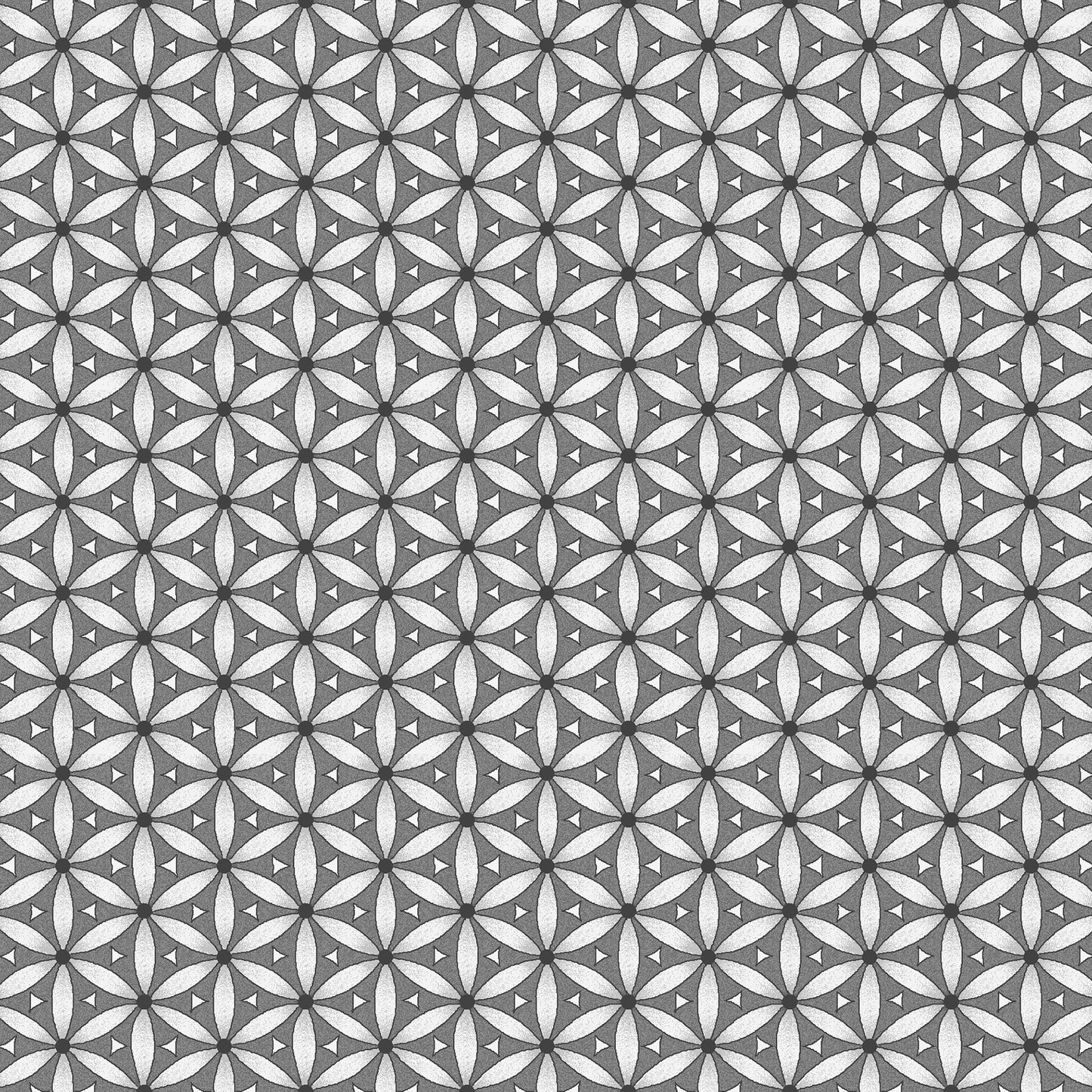 Moonlit Walk - Geo Pattern