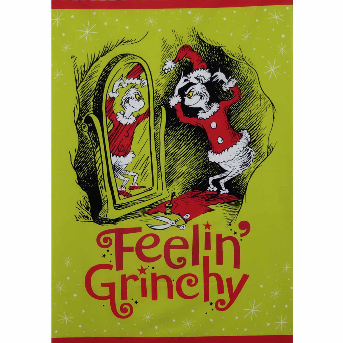 Feelin' Grinchy - Ready Made Wall Hanging