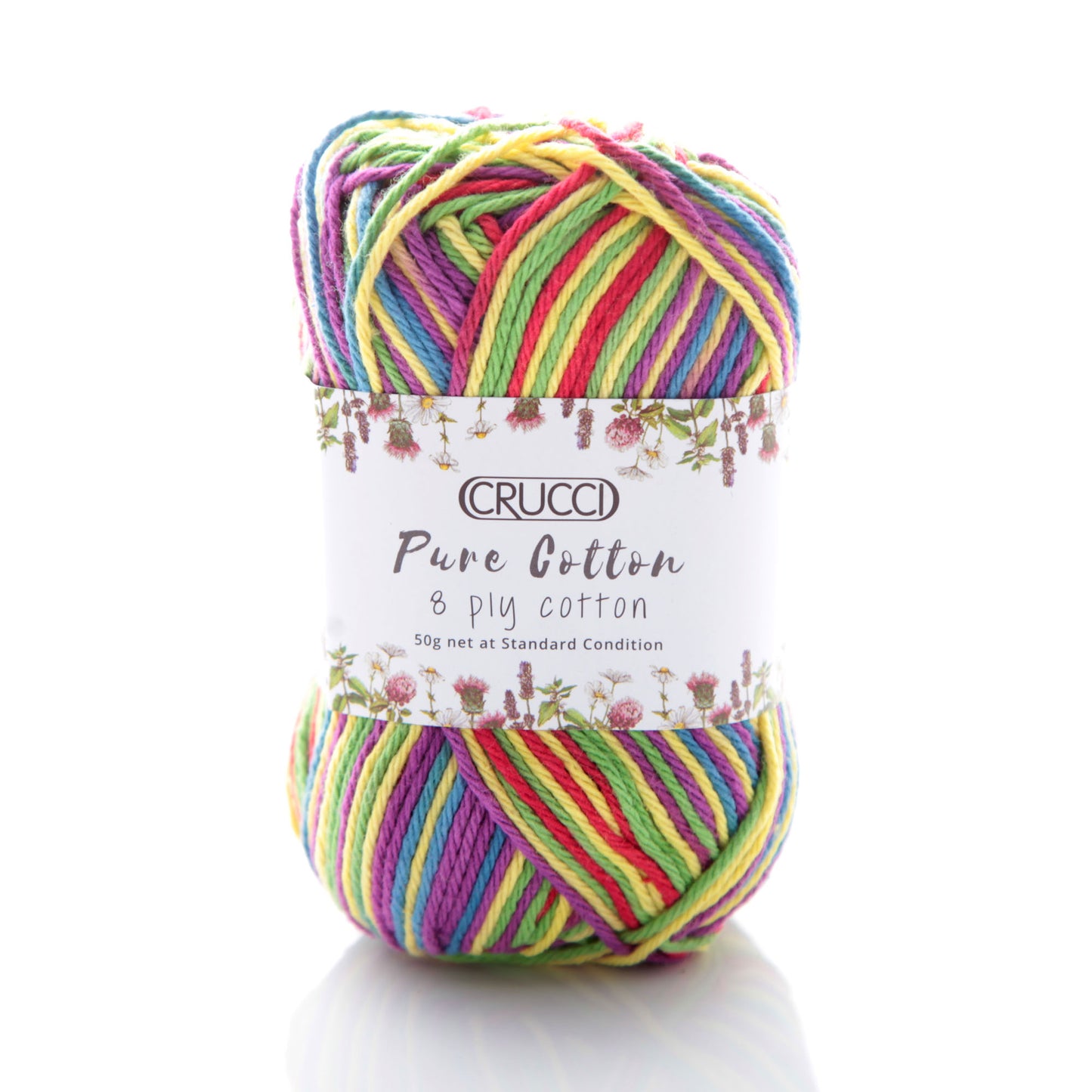 Pure Cotton 8 Ply Variegated