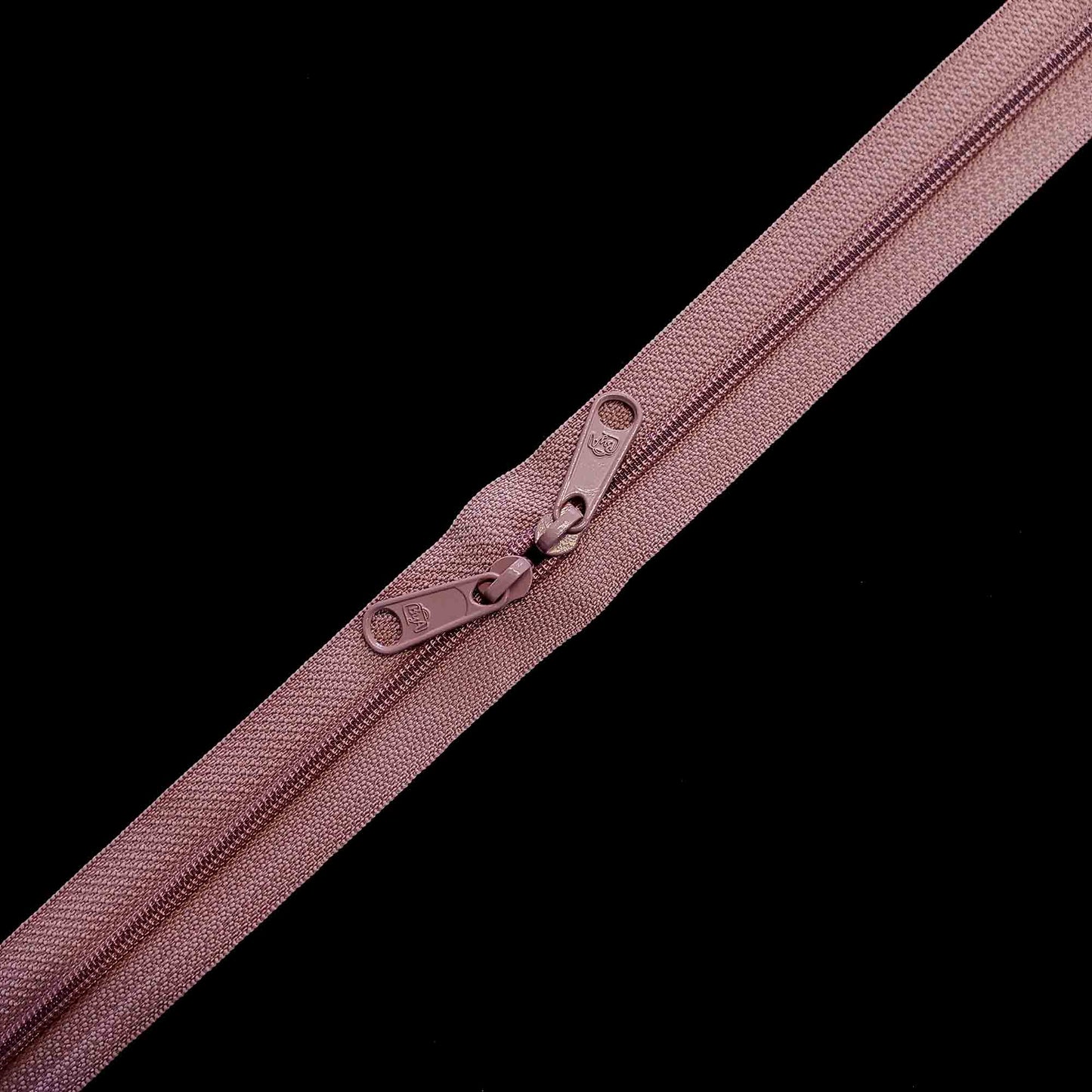 Double Slide Handbag Zipper 30"