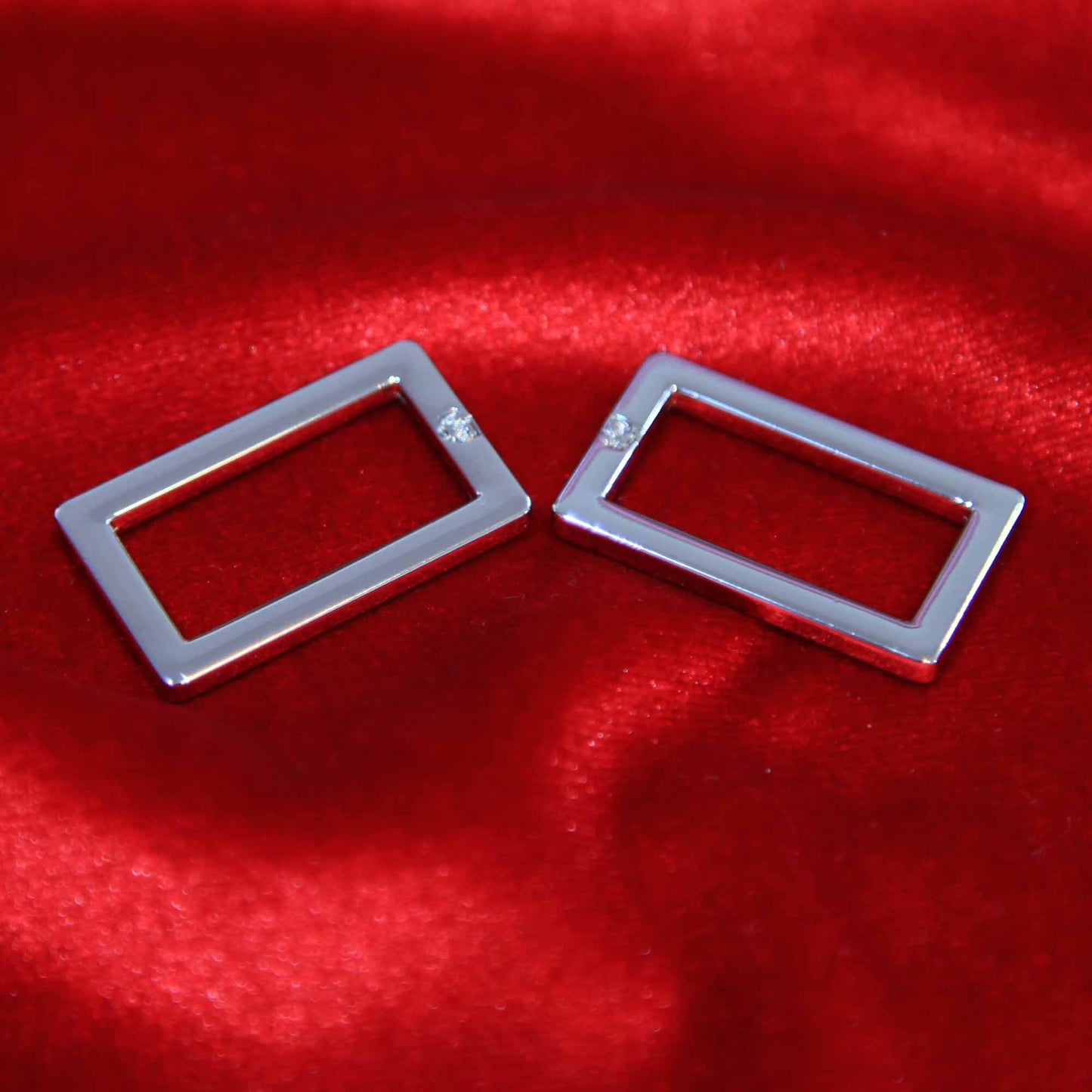 Rectangle Rings 1" Flat Metal