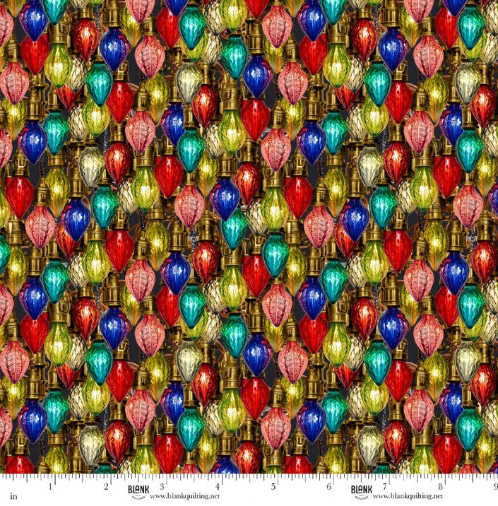 Gears & Garland - Steampunk Christmas Bulbs - Blue