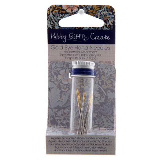 Gold Eye Hand Needles - Household Assortment
