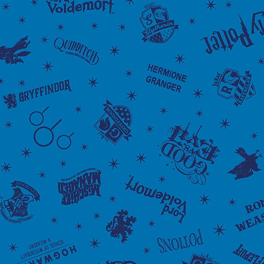 Harry Potter - Shadow Words - Blue