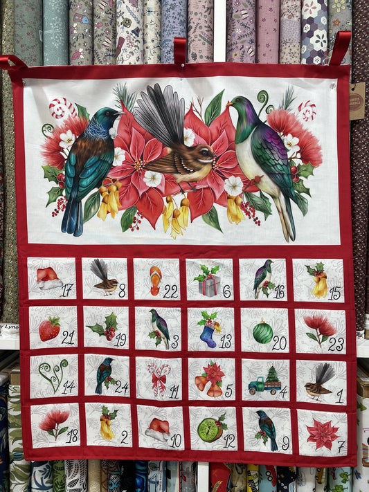 Festive Kiwiana Advent Calendar - Ready to Hang