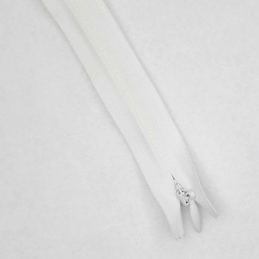 Zips - Invisible - White