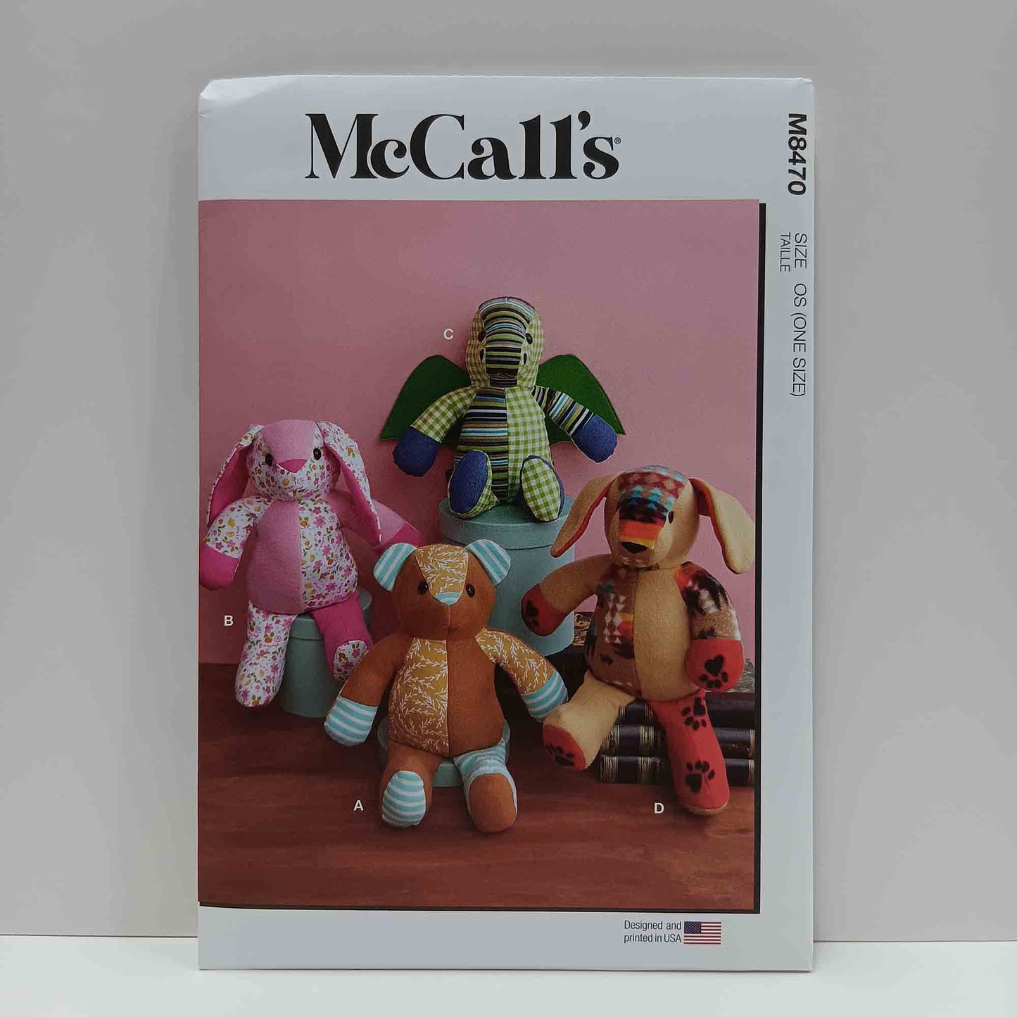 M8470 14" Plush Animals