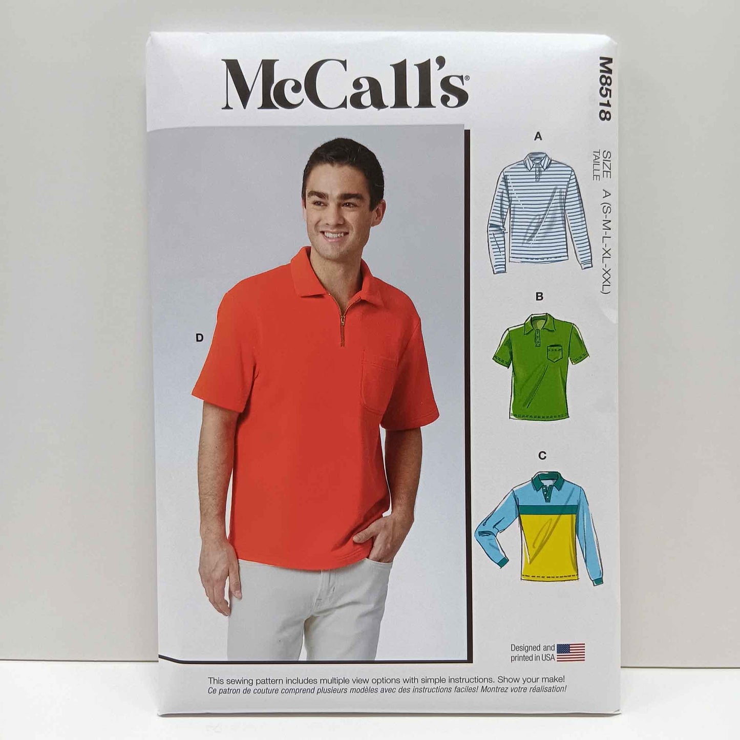 M8518 Men's Polo Shirts