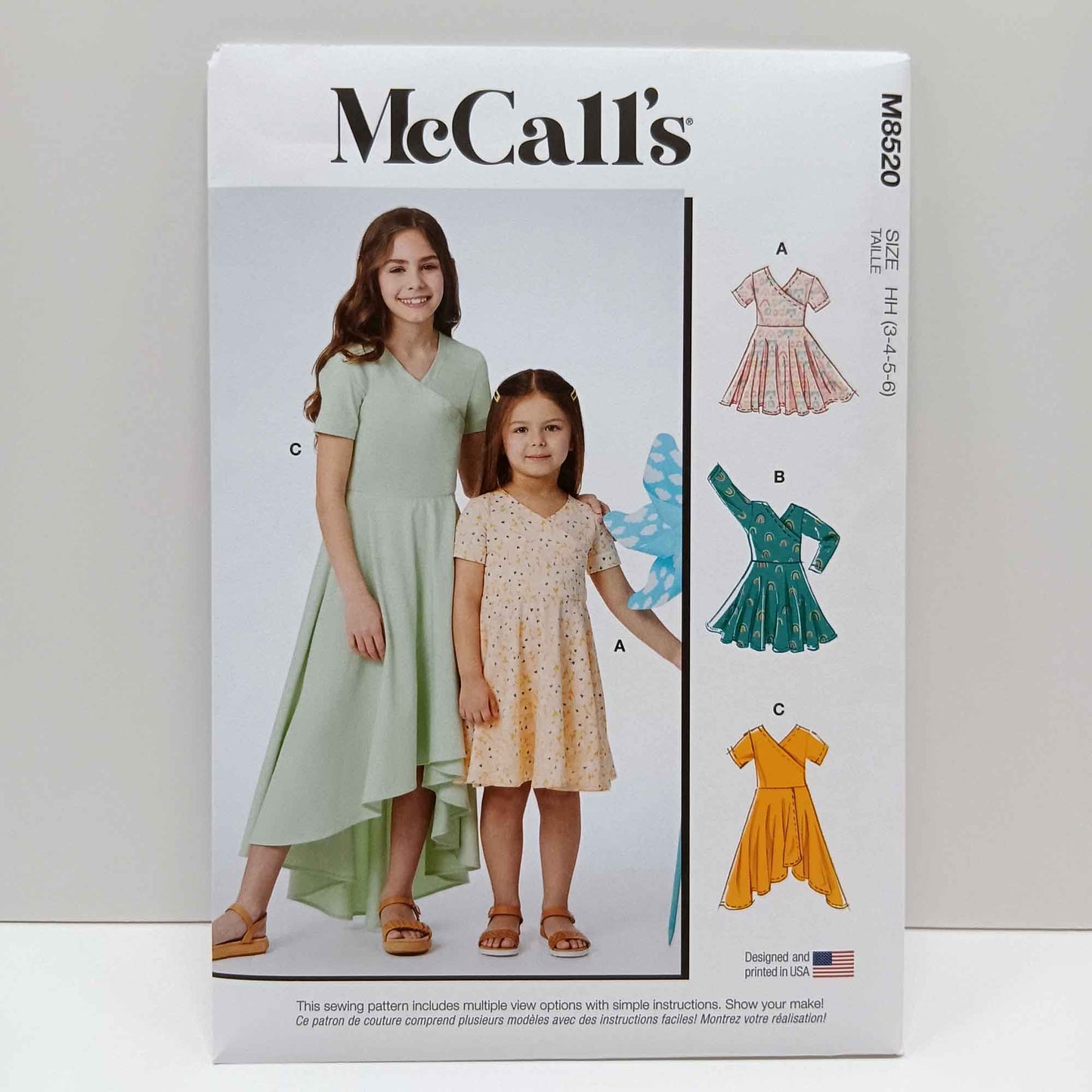 M8520 Children's Knit Dresses