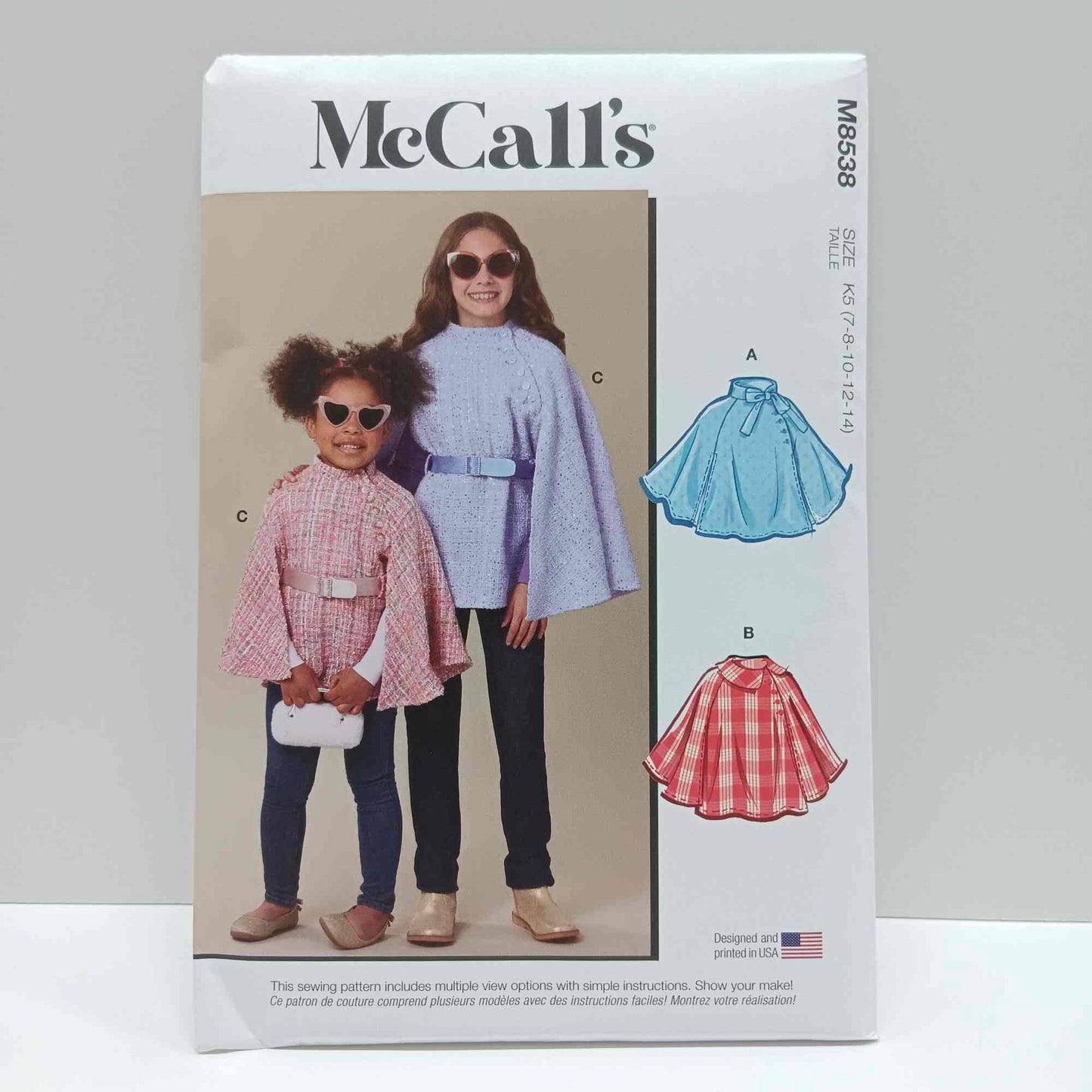 M8538 Childrens Capes