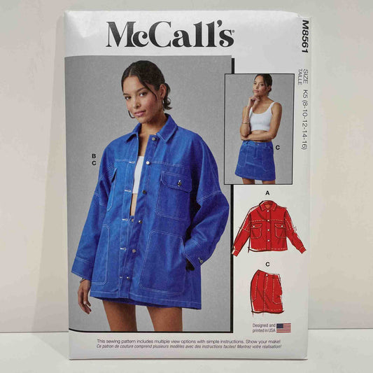M8561 Misses Jacket
