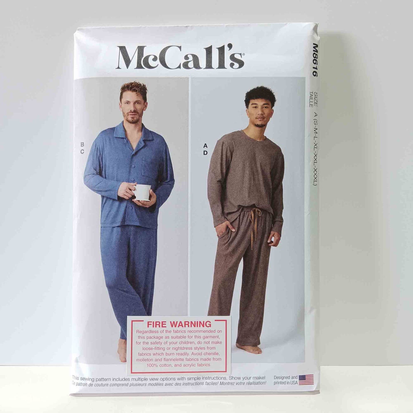 M8616 Men's Pyjamas