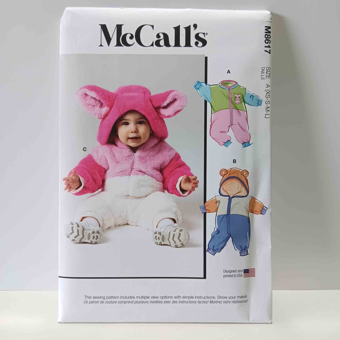 M8617 Babies Jumpsuits