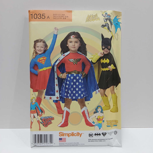 S1035 Childs Superhero Costumes