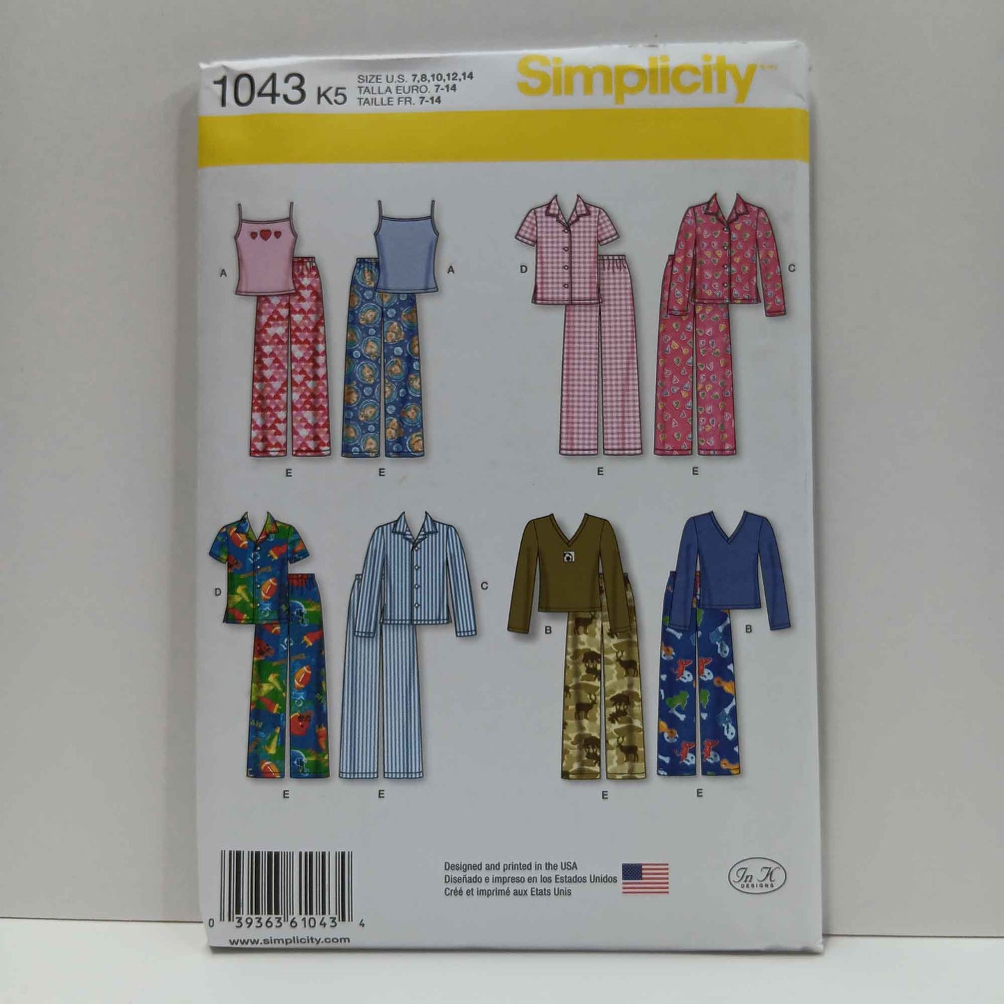 S1043 Childs Sleepwear