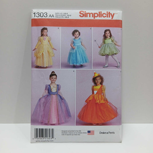 S1303 Child Princess Costume