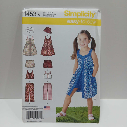 S1453 Childs Dress, Pants