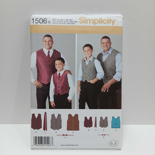 S1506 Mens and Boys Vest