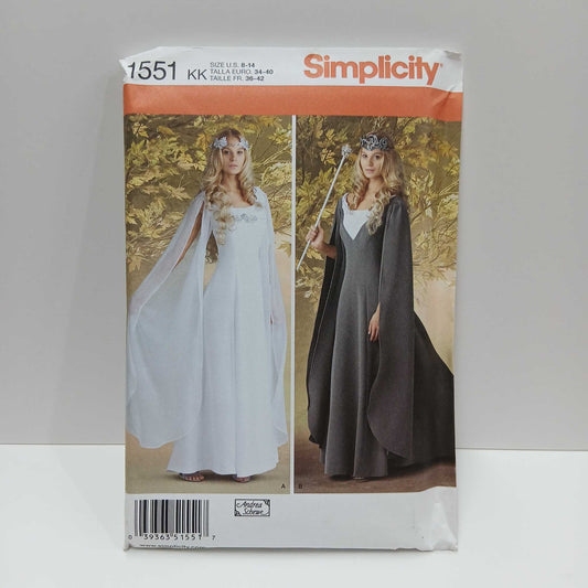 S1551 Misses Costume Gown