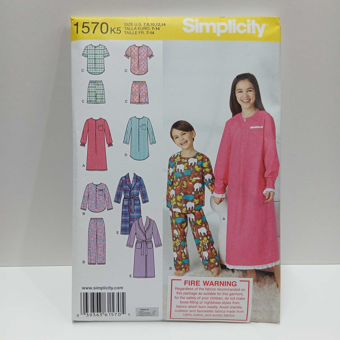 S1570 Childs Sleepwear