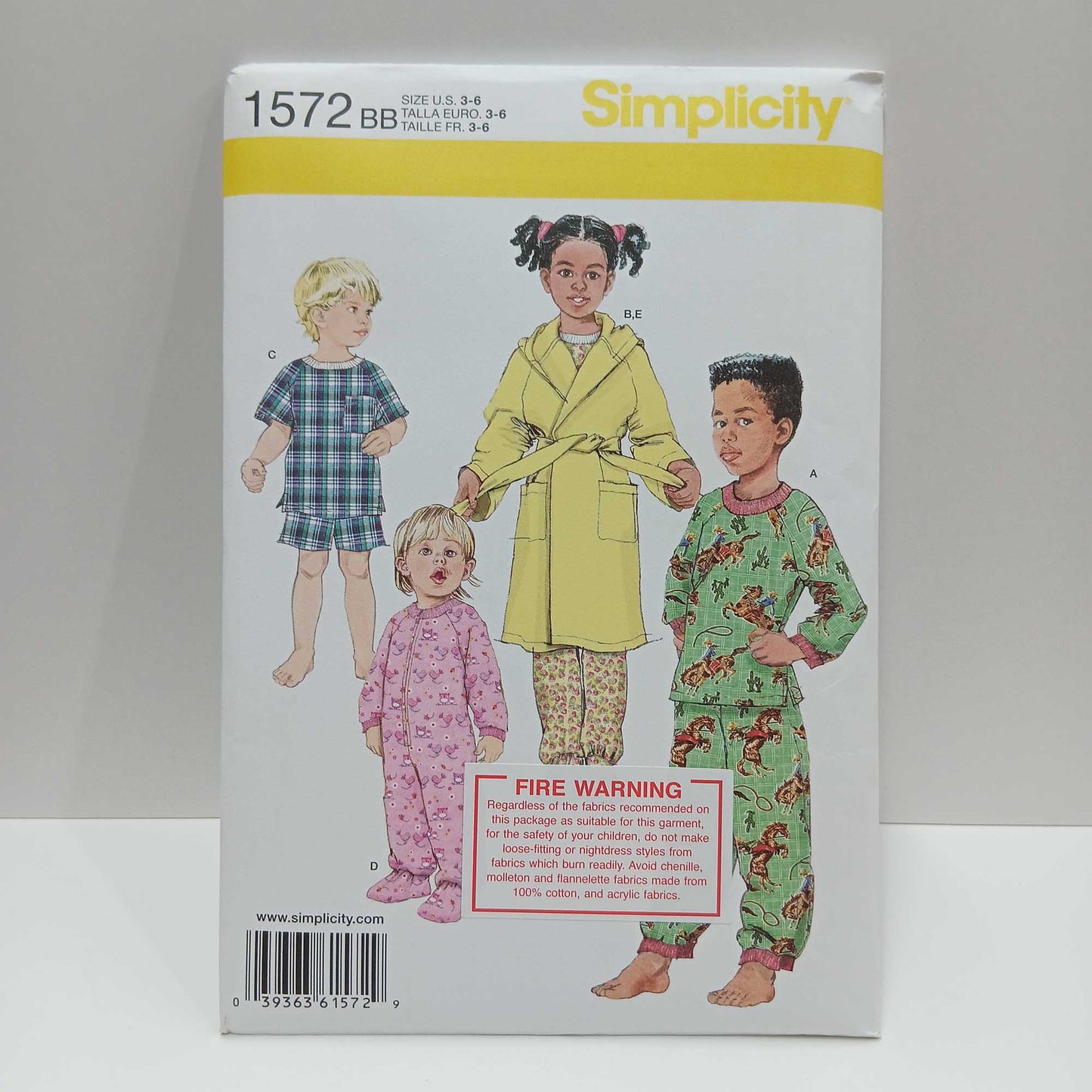 S1572 Childs Sleepwear