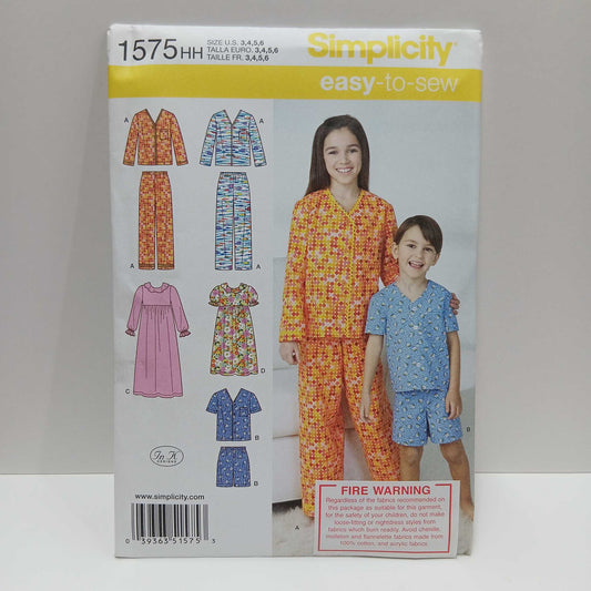 S1575 Childs Sleepwear