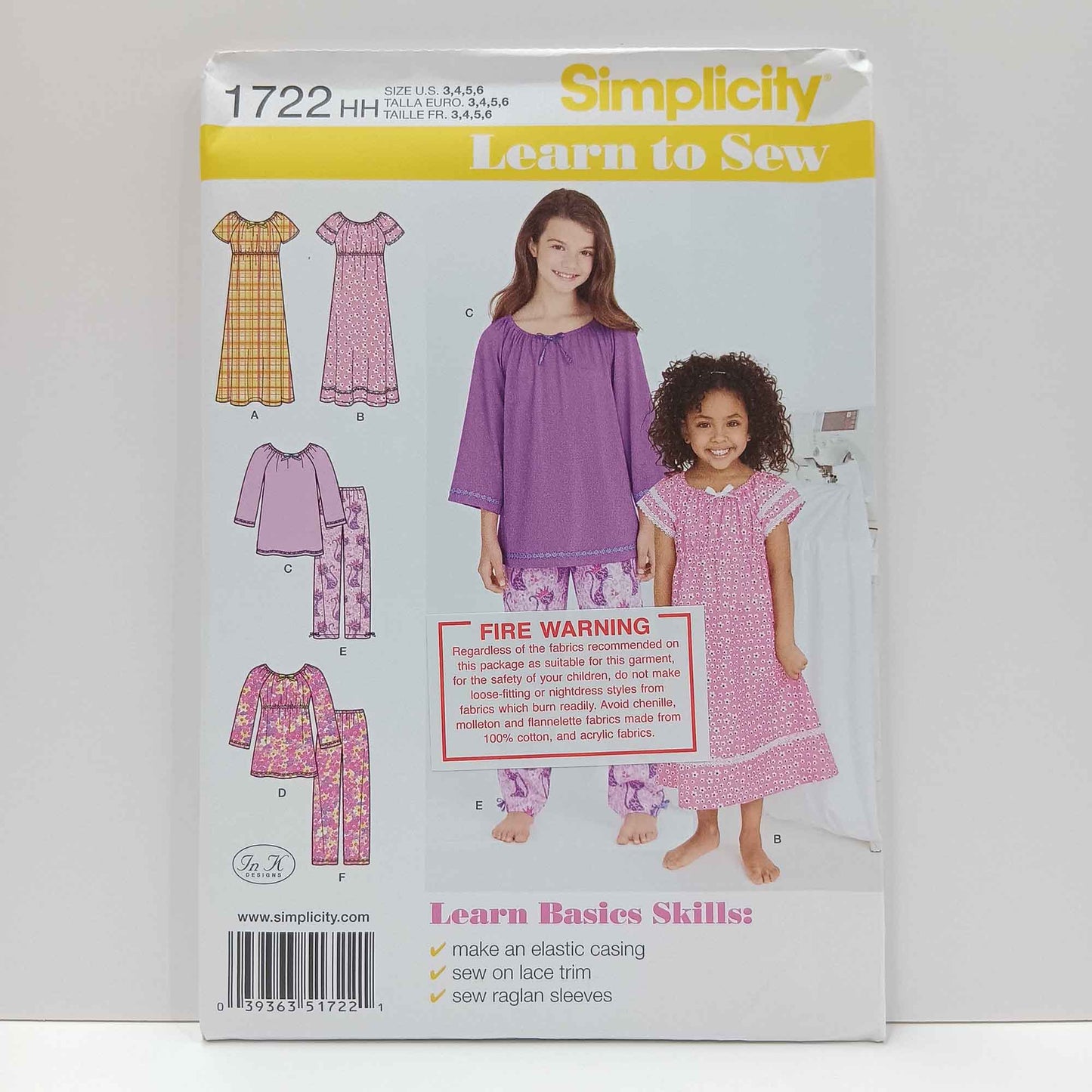 S1722 Child's Sleepwear