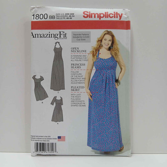 S1800 Miss and Womens Dress