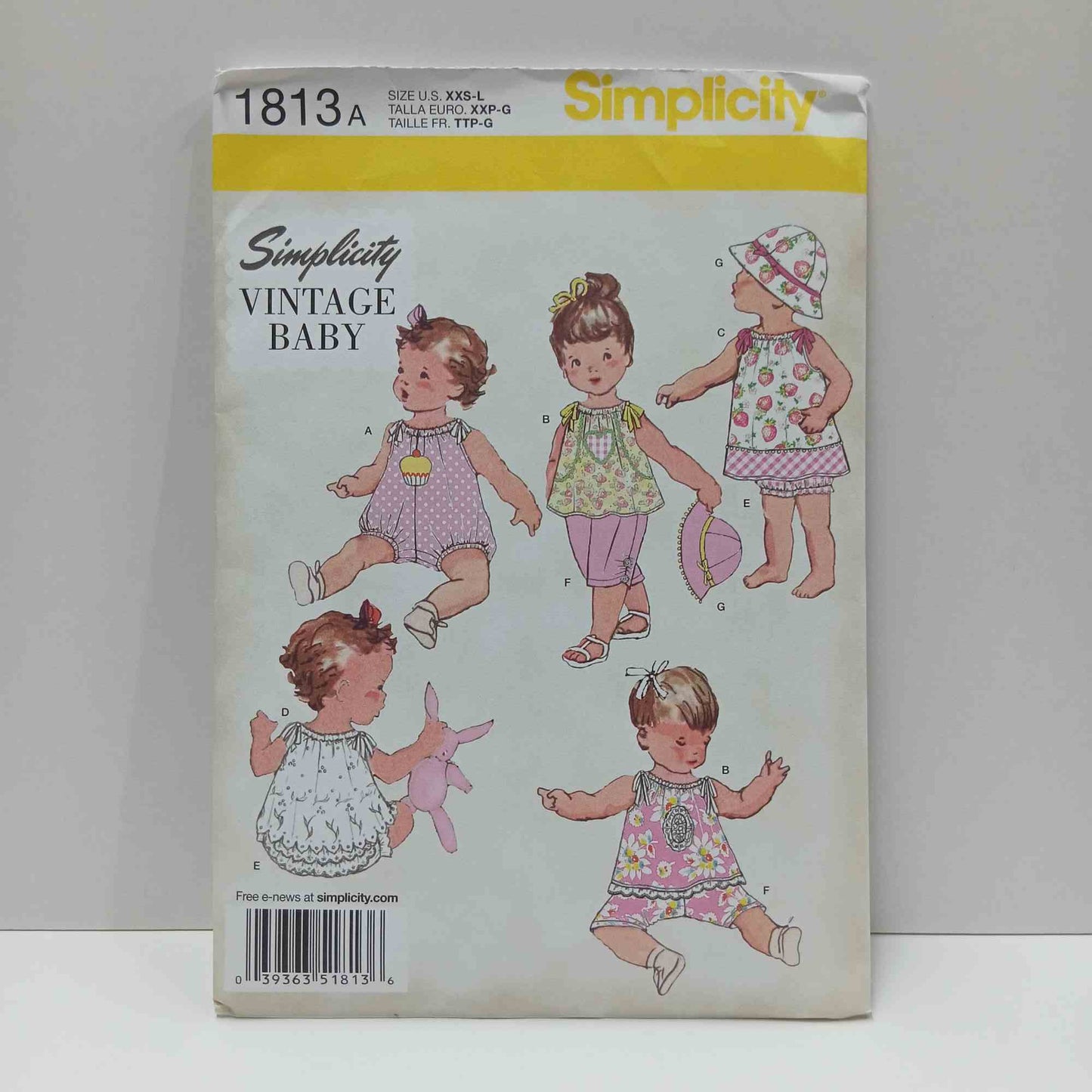 S1813 Vintage Baby Clothes