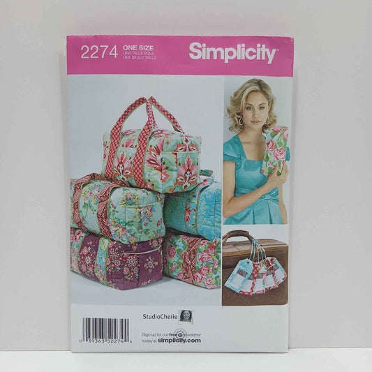 S2274 Overnight Bag, Luggage Tag and Clutch