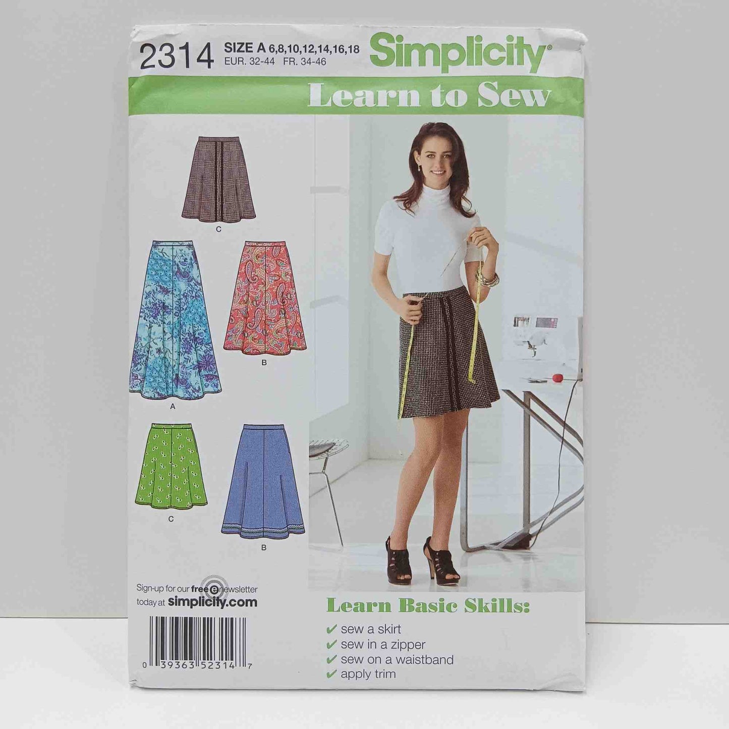 S2314 Misses skirt